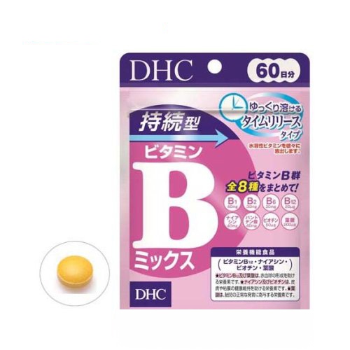 DHC 持續型 綜合維他命B 60天份(120粒)[DHC營養補給品]日本必買 | 日本樂天熱銷