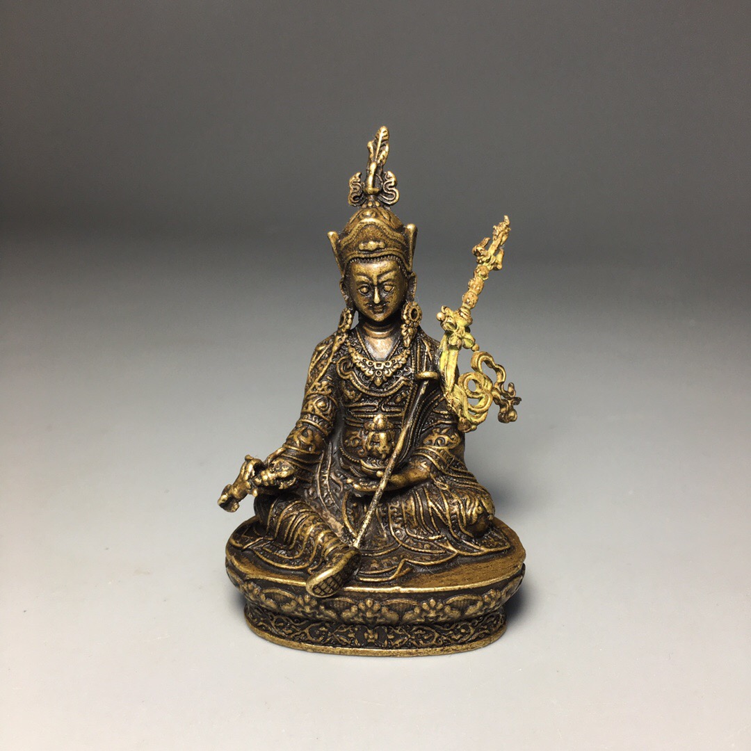 銅像 銅佛像 置物 時代物 古美術 古佛像，時代物，在銘，古銅製