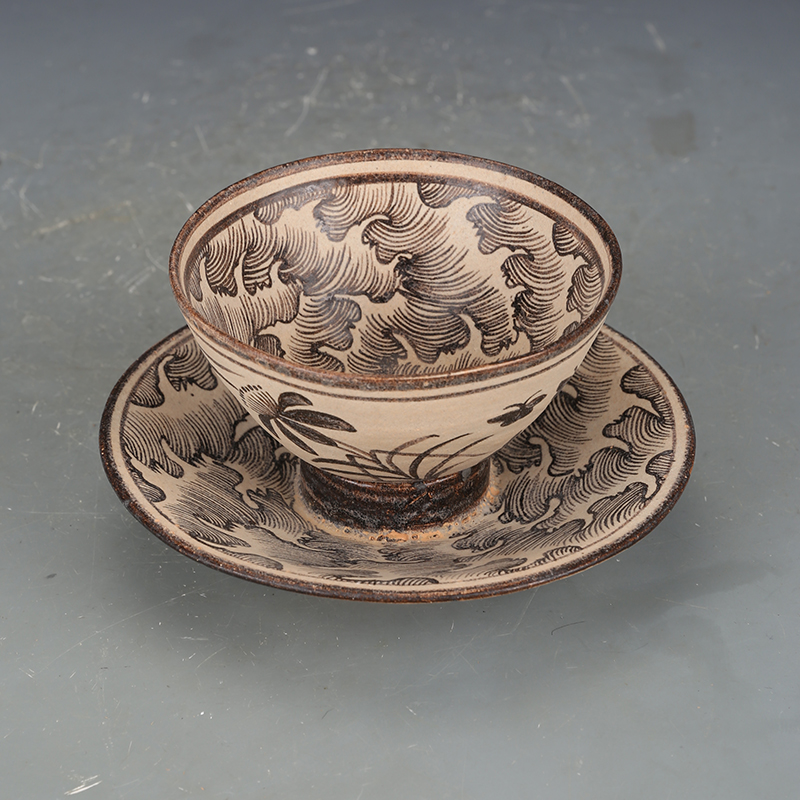 中国古美術 珍品蔵收 宋哥窯 海螺洗 煎茶道具 宋代古陶瓷 雅玩美術 茶葉置物 1110ec9a9a0242ac110002.jpg