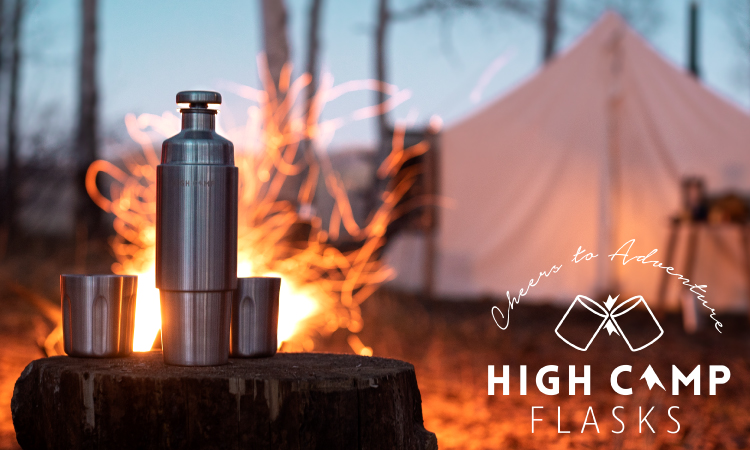 High Camp Flasks-1130 Firelight 375 Flask Bottle Set/Mist Black - Shop high- camp-flasks-tw Bar Glasses & Drinkware - Pinkoi