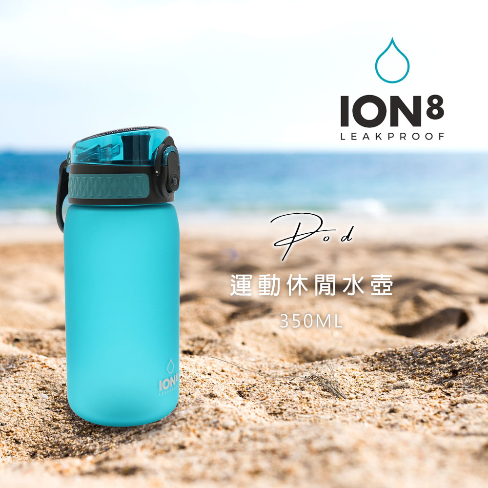 Ion8 Leak Proof Kids Water Bottle, 13oz - Llamas