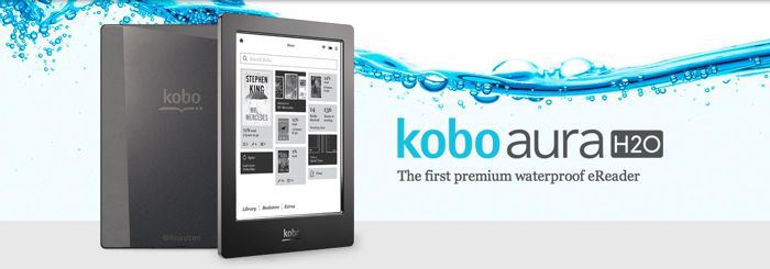 日本Kobo aura H2O / Kobo Aura H2O Edition 2 防水電子書籍電子書閱讀