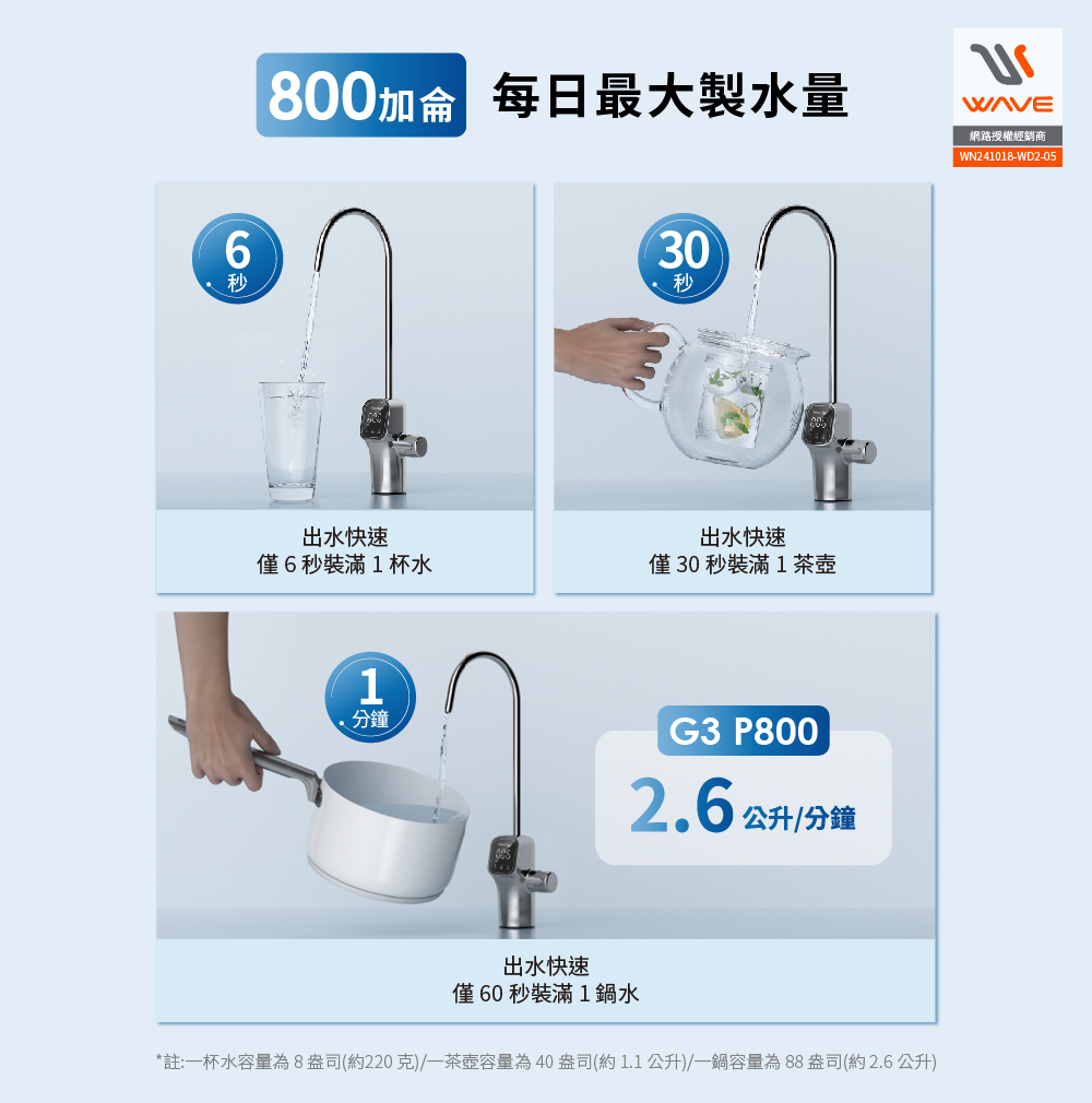 愛惠浦-Waterdrop-G3P800