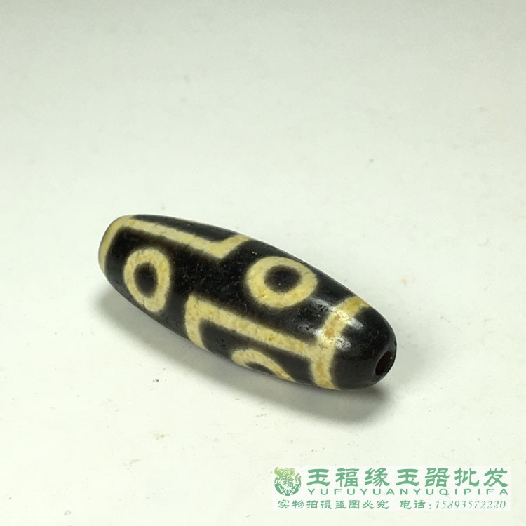 原礦西藏六眼風化紋大孔天珠至純老天珠天然6眼老礦手鏈串吊墜| 協貿