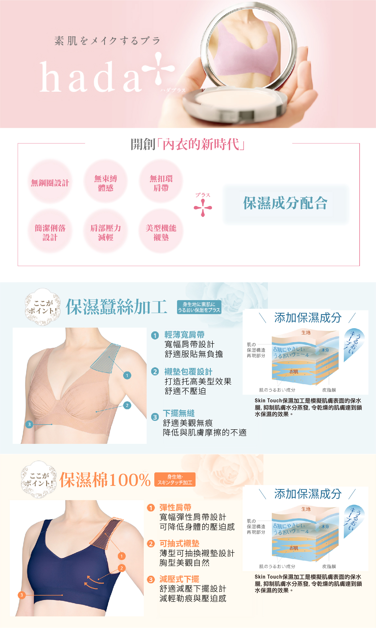 郡是無痕內衣