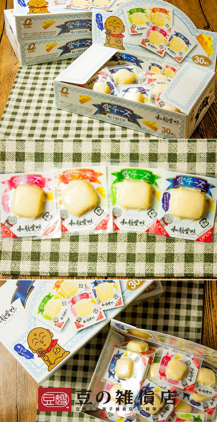 【豆嫂】日本零食 一口愛鱈魚起司(30顆/盒)