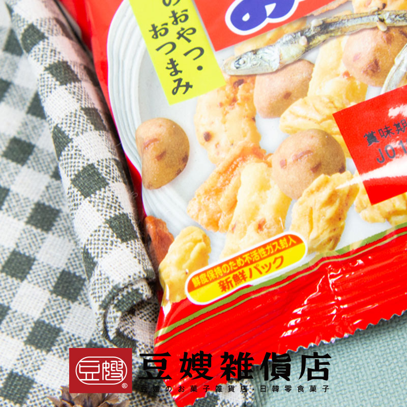 【即期良品】日本零食 北日本 8種類味米果(46g)