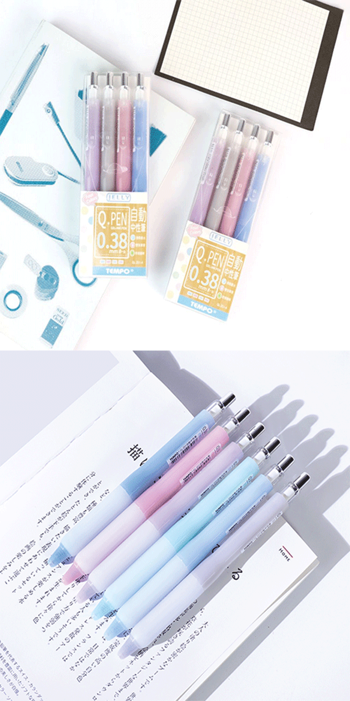 TEMPO 果凍/菱格中性筆4入(1組入) 筆筆記用原子筆【愛買】 | 愛買線上購物直營店| 樂天市場Rakuten