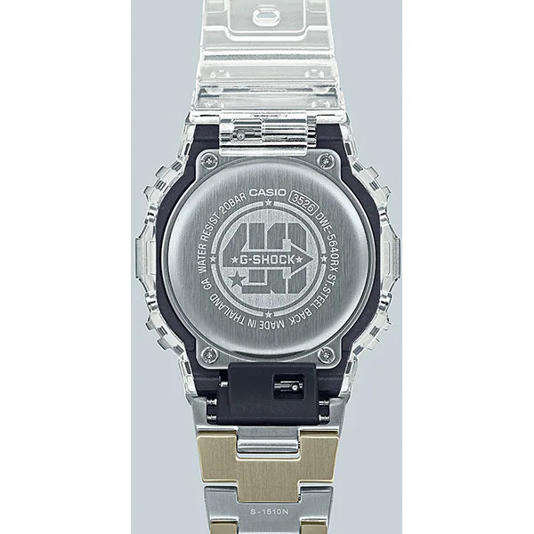 CASIO 卡西歐G-SHOCK 40週年限量手錶DWE-5640RX-7JR 方形數字錶防水