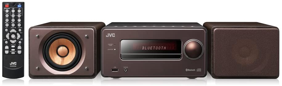 JVCケンウッド EX-S55-T ウッドコーンシリーズ Bluetooth搭載 ハイレゾ