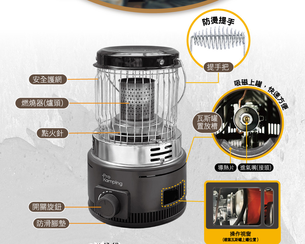 磁吸式上罐,快速方便