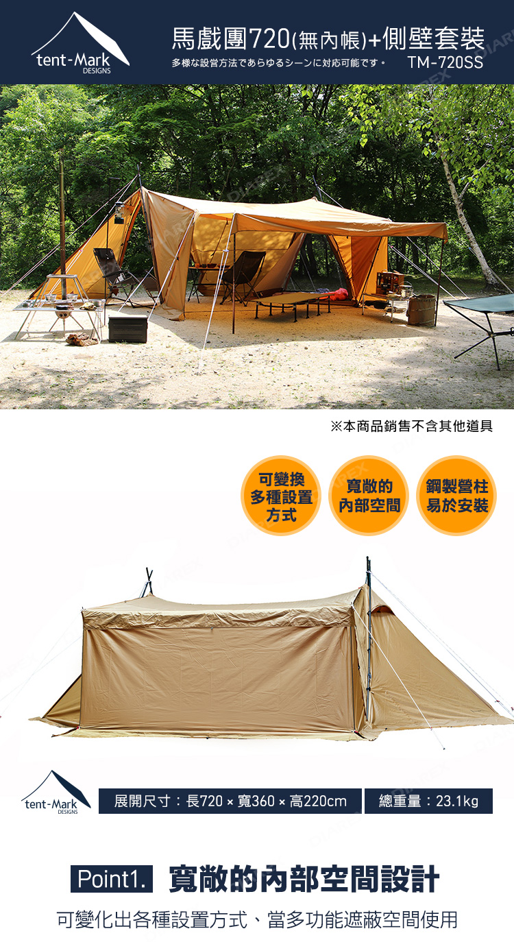 超激得定番】 ヤフオク! - 程度良好 tent-Mark DESINS TM-720SW