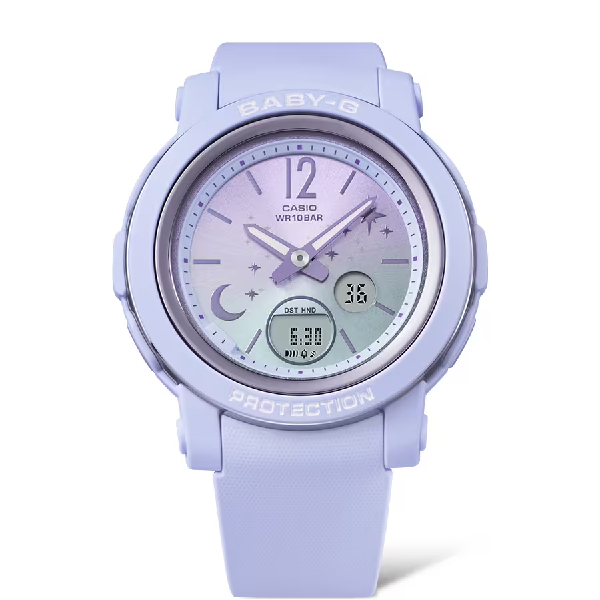 CASIO卡西歐Baby-G BGA-290DS-2A 群星光輝寬型錶面時尚腕錶 夜空紫 41.5mm|樂天領券現折★全館特惠中★指定刷卡回饋10%