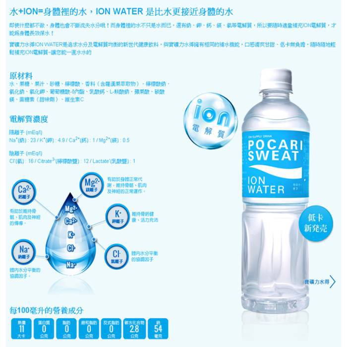 寶礦力水得ion Water 低卡運動飲料 580ml 4 組 大買家 Rakuten樂天市場 大買家網路量販店 官方直營