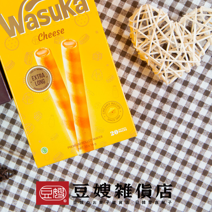 【豆嫂】印尼零食 Wasuka 威化捲盒裝(巧克力/起司)