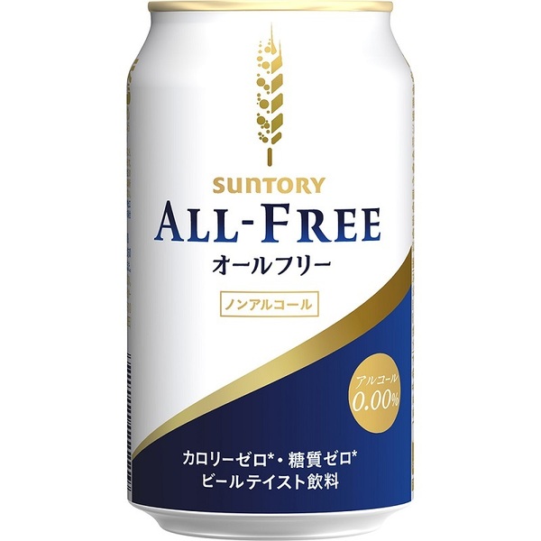 【豆嫂】日本飲料 SUNTORY ALL-FREE麥芽啤酒風味飲料(無酒精)