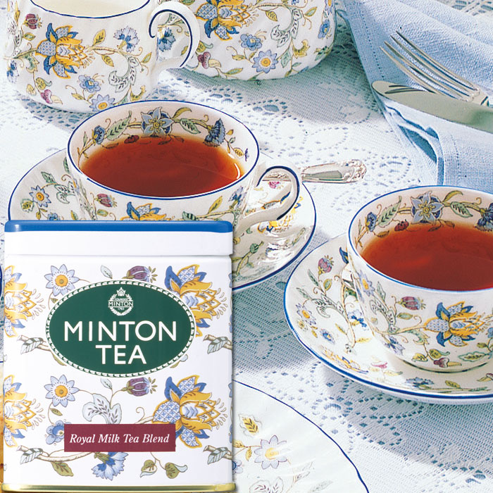 MINTON TEA 皇家奶茶混茶 罐裝( 150g) ［繼承傳統的正宗英國紅茶 MINTON TEA］ |MINTON 森半 紅茶  茶 葉 禮物 禮品 水出 冷泡紅茶 美味小禮物 英國 茶葉 牛奶 比價日本必買 | 日本樂天熱銷