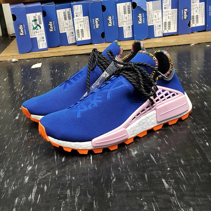 Adidas 愛迪達PW Hu NMD SOLARHU Pharrell Williams 菲董寶藍色啟發