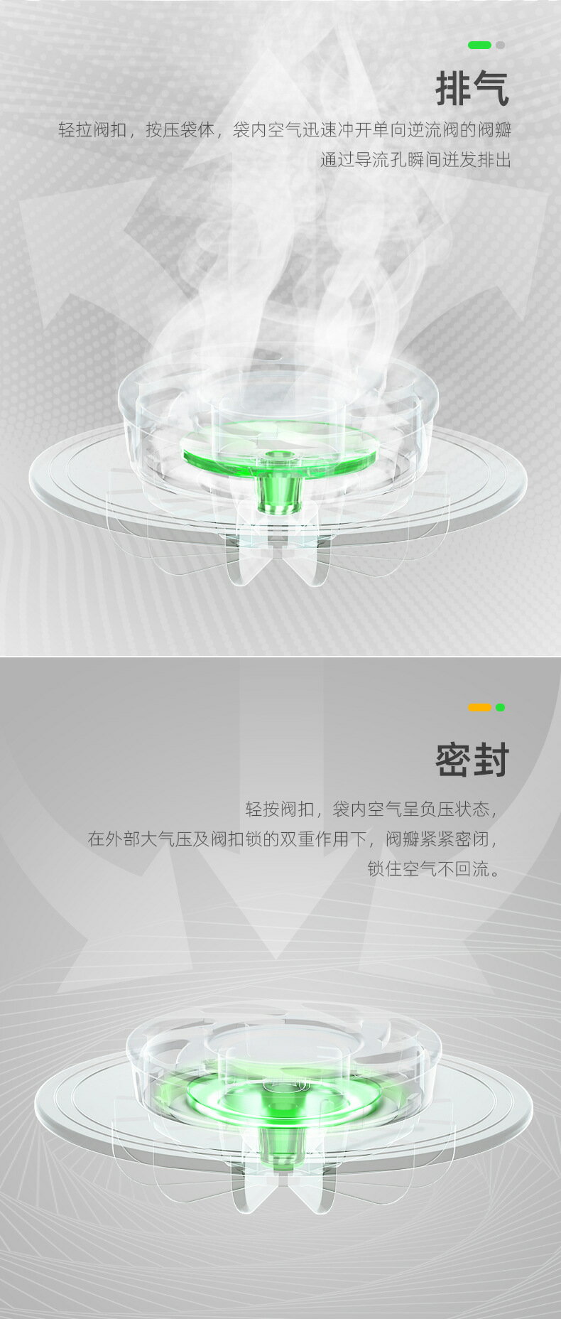 太力真空壓縮袋智慧收納袋子大號立體免抽氣棉被子衣物家用防塵 其他百貨 收納/罩布 7