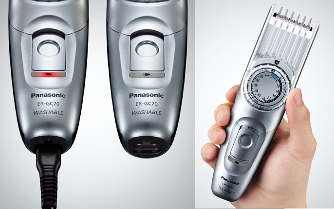 PANASONIC ER-GC70 電動剃刀 理髮器 銀 - PChome 商店街