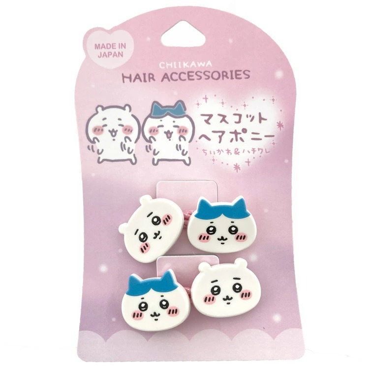 吉伊卡哇  吉伊&小八貓髮圈2入組  髮飾 髮束 髮圈 日本必買 | 日本樂天熱銷