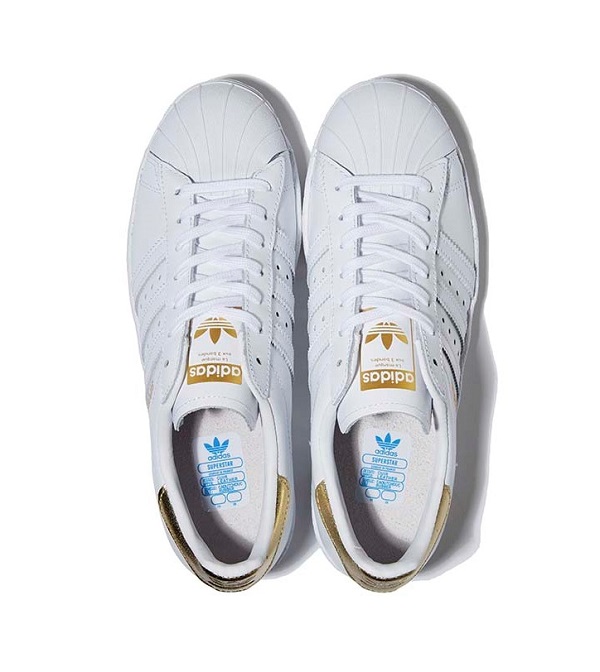 adidas SUPERSTAR 80s BEAUTY&YOUTH 白色全白金色白金日本聯名款CG3617