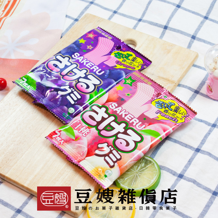 【豆嫂】日本零食 UHA味覺糖 QQ手撕糖(多口味)