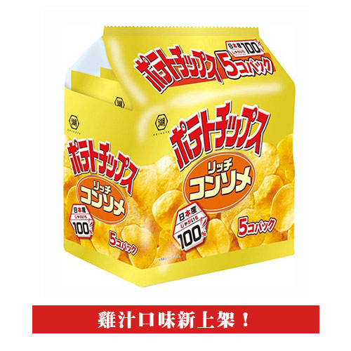 【豆嫂】日本零食 湖池屋 洋芋片(五包入)