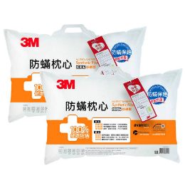 3M健康防蹣枕心-舒適加厚2入