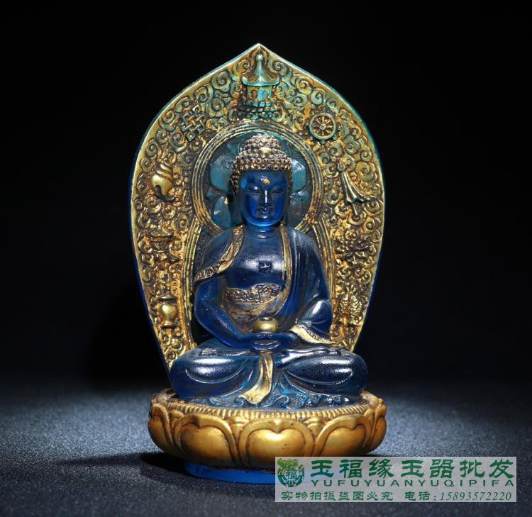 清時代・銅器 收藏 【尼泊爾 收 老純銅 嵌寶石 彩繪 描金 龍樹