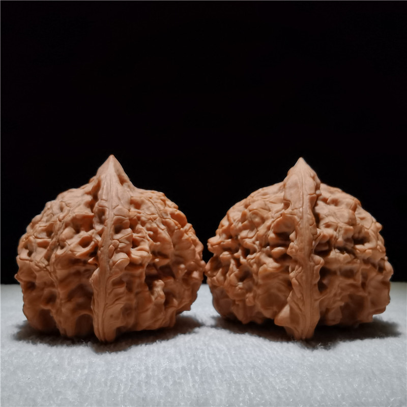 精品麒麟紋王勇大官帽特大悶尖磨盤文玩核桃特價獅子頭將軍膀實拍| 協貿