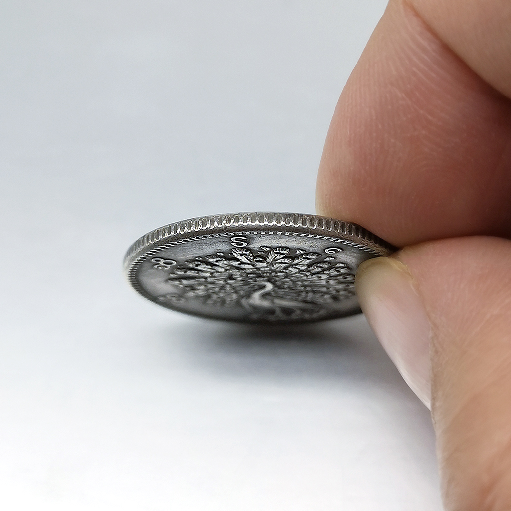 孔雀開屏】1元大小魔術幣手指轉硬幣緬甸錢幣動物幣項鏈吊墜| 協貿國際日用品生活3館| 樂天市場Rakuten