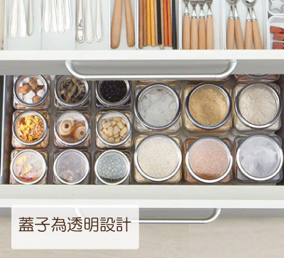 玻璃儲物罐情境圖