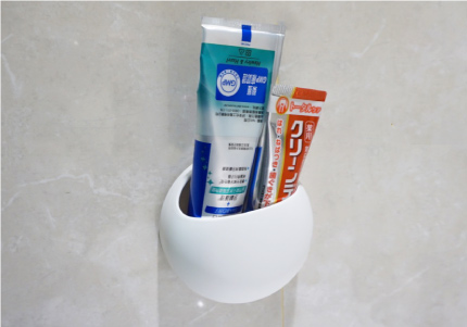 Basupo 吸盤式牙刷架