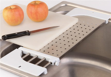 抗菌水槽伸縮置架