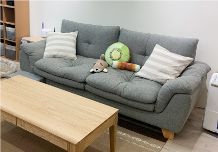 DOLCE　布質沙發　3人座