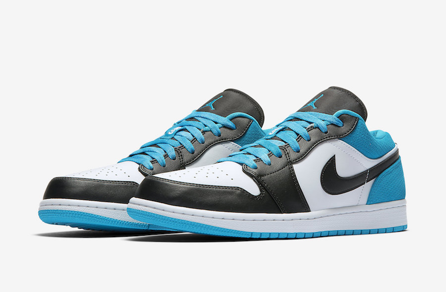 jordan 1 low blue white