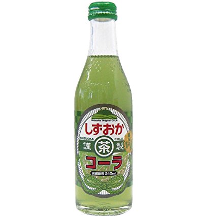 【豆嫂】日本飲料 木村櫻花/靜岡抹茶風味可樂(240ml)