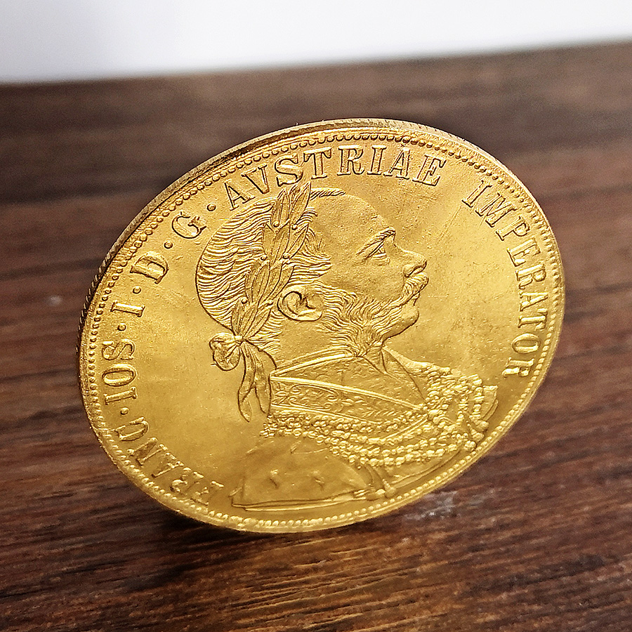 1890奧地利國王FransJosef金幣外國硬幣弗朗西斯二世鍍金硬幣| 協貿國際日用品生活3館| 樂天市場Rakuten