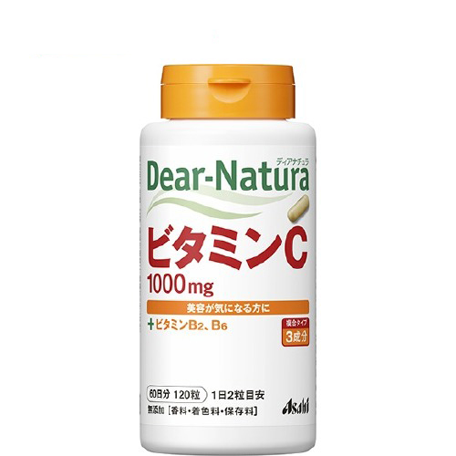 Asahi朝日 Dear-Natura 維他命C 60天份(120粒)(100g) | 日本必買 | 日本樂天熱銷