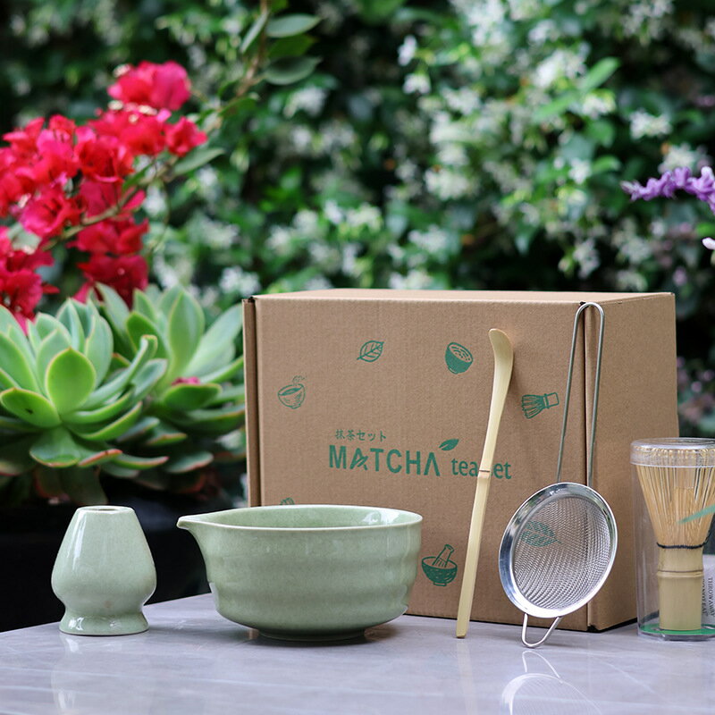 熱銷抹茶綠Japanese Matcha Tea Set 日 餐具/杯具 咖啡茶具/酒具 5