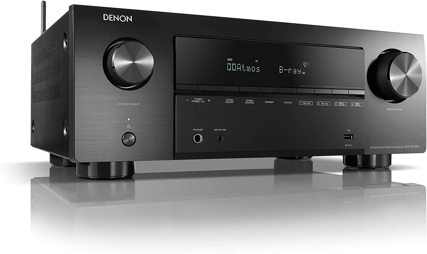 空運日本公司貨2020新款DENON AVR-X2700H AV環繞擴大機7.2ch 8K Ultra