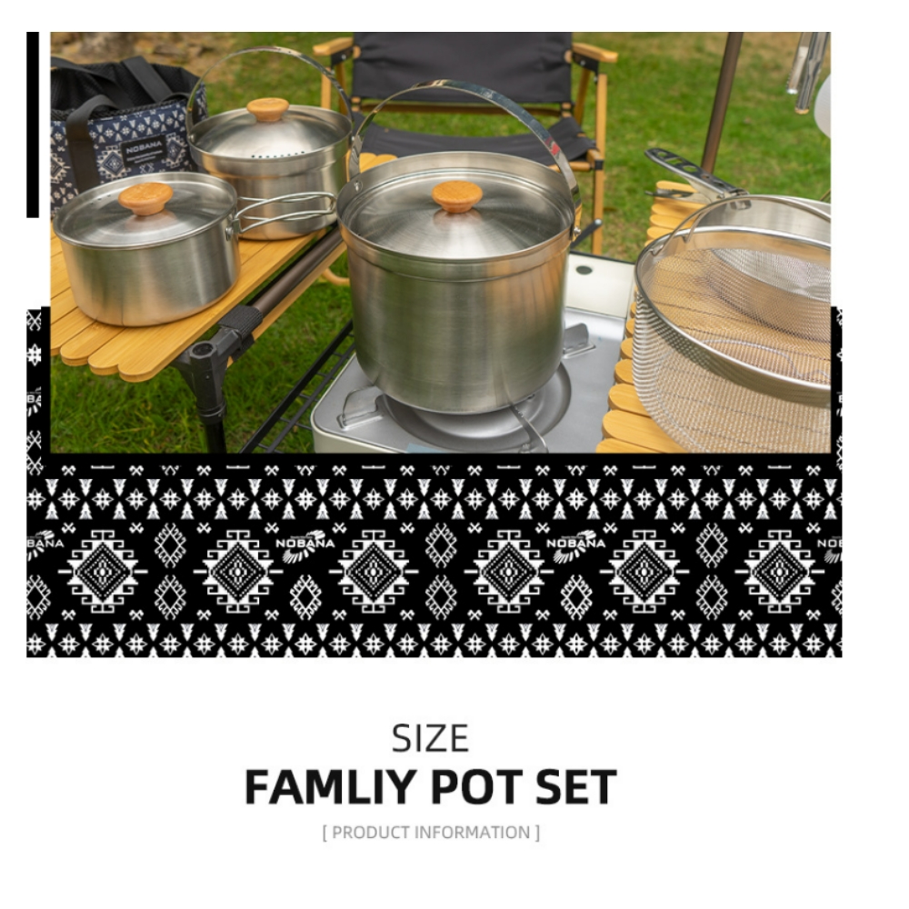 NOBANASIZEFAMLIY POT SETPRODUCT INFORMATIONNO
