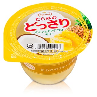 【箱購更便宜】日本零食 Tarami真果實果爆果肉果凍(6杯入)