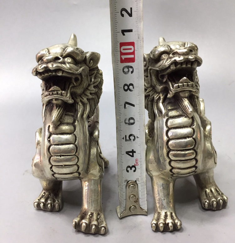 純銅麒麟招財麒麟一對招財鎮宅獨角獸家居裝品風水工藝品擺件| 協貿國際