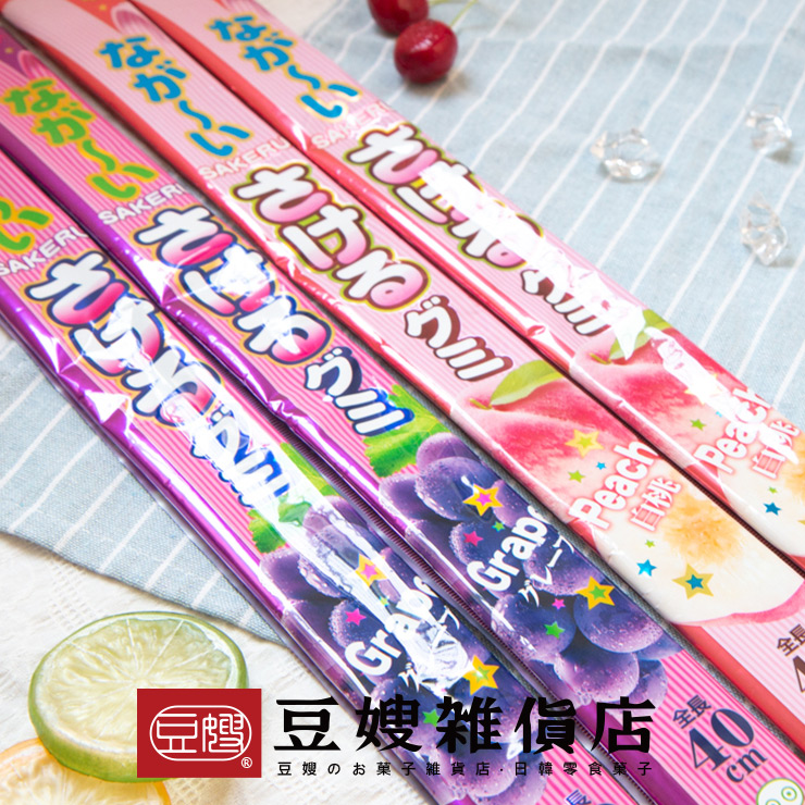 【豆嫂】日本零食 UHA味覺糖 40cm手撕糖(多口味)