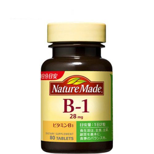 Nature Made萊萃美 維他命B1(80粒) | 日本必買 | 日本樂天熱銷