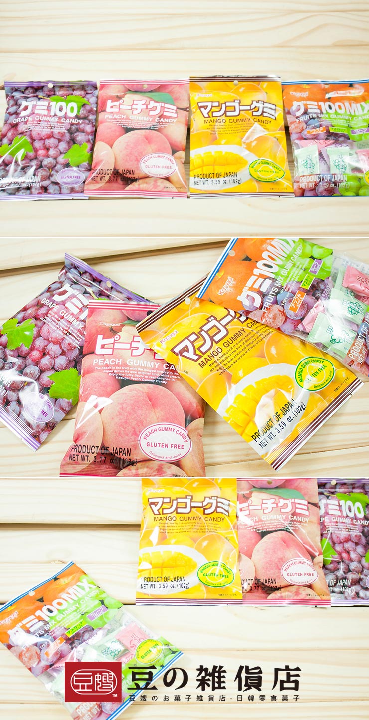 【豆嫂】日本零食 春日井水果軟糖(多口味)