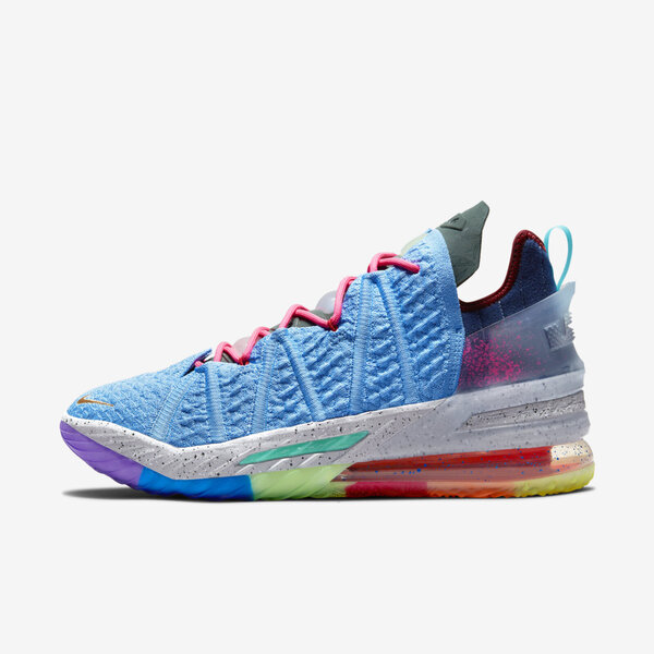 Nike LeBron XVIII [DM2813-400] 男籃球鞋運動氣墊包覆穩定緩震詹皇18